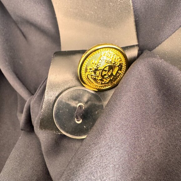 H&M Women’s Oversized Blazer Gold Buttons - Picture 7 of 10